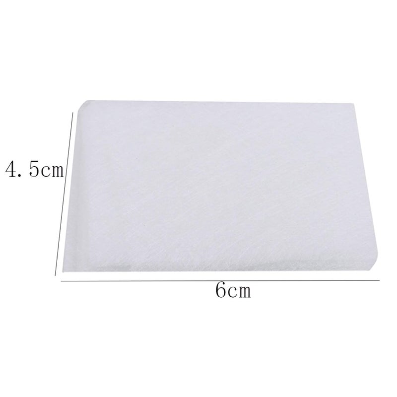 Weicoca 20Pcs White Nails Kit, Fiberglass Nail Art Builder Wrap Sticker Tips with Shape Clip Repair Broken Nails, Nail Tips Clip for Extension Nail Art, Nail Art Accessories Nail Art Decals Stickers - Image 3